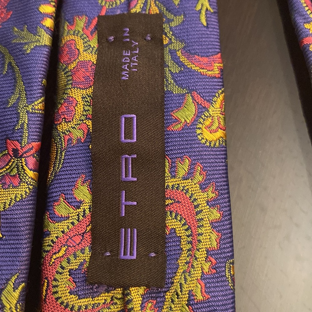 ETRO silk tie